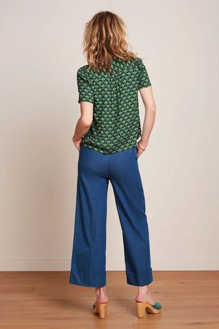 King Louie Maisie Blouse- Toulouse Dobby - STYLE 09501