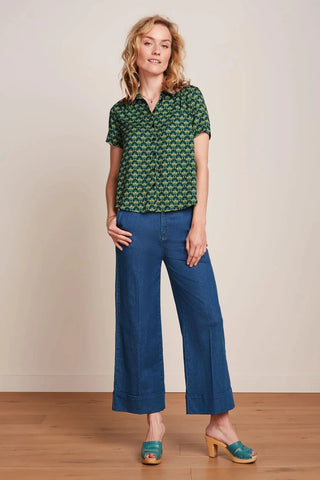 King Louie Maisie Blouse- Toulouse Dobby - STYLE 09501