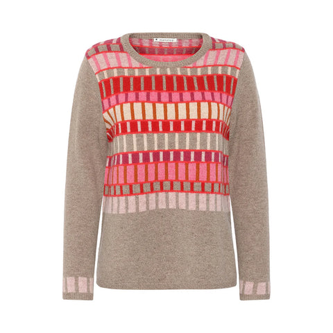 MANSTED KNIT JUMPER -MARTHA