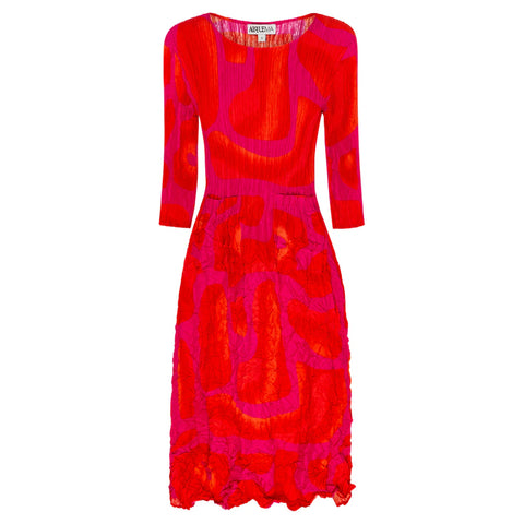 Alquema 3/4 Sleeve Smash Dress - Prints