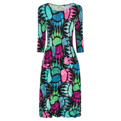 Alquema 3/4 Sleeve Smash Dress - Prints