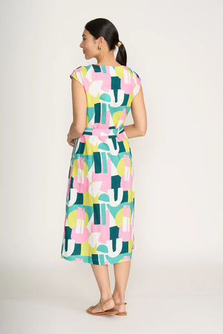 FOIL YOU LITTLE ZIPPER DRESS - SPECTRUM - Style cfo8292