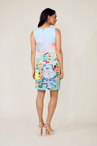 Dolcezza 'Kings Pier Marina' Sleeveless Dress With Eyelet Detail - Style 25733