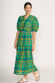 Foil CheckMate Skirt Green Check- Style cfo8340