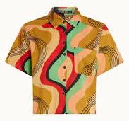 KING LOUIE EVELINA BLOUSE FALAISE - STYLE 09516