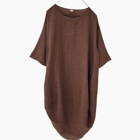 100 % Linen Dress TULIP