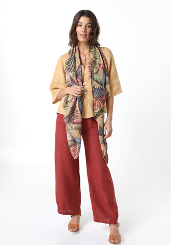 Elizabeth Scott - Linen Pants - Summer Colours