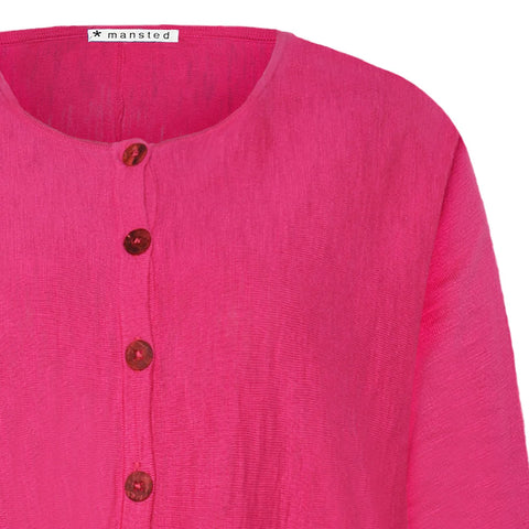 MANSTED KENYA CARDI- FUCSHIA