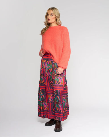 KNEWE Fefe Sweater - Lava - Style K2047