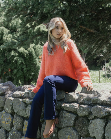 KNEWE Fefe Sweater - Lava - Style K2047