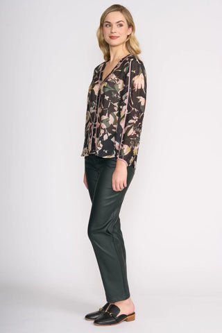 FOIL PIPELINE BLOUSE IN GLOBE STYLE FO8510