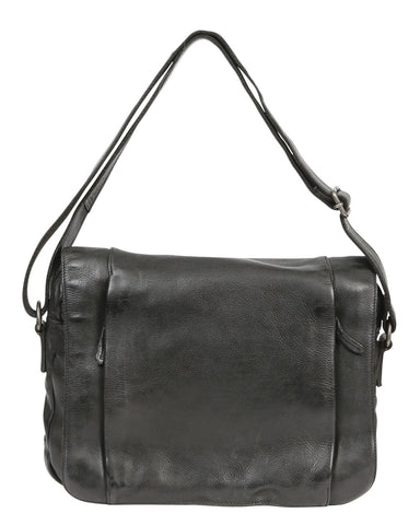 style 3945 Men's Vintage Leather Messenger Bag