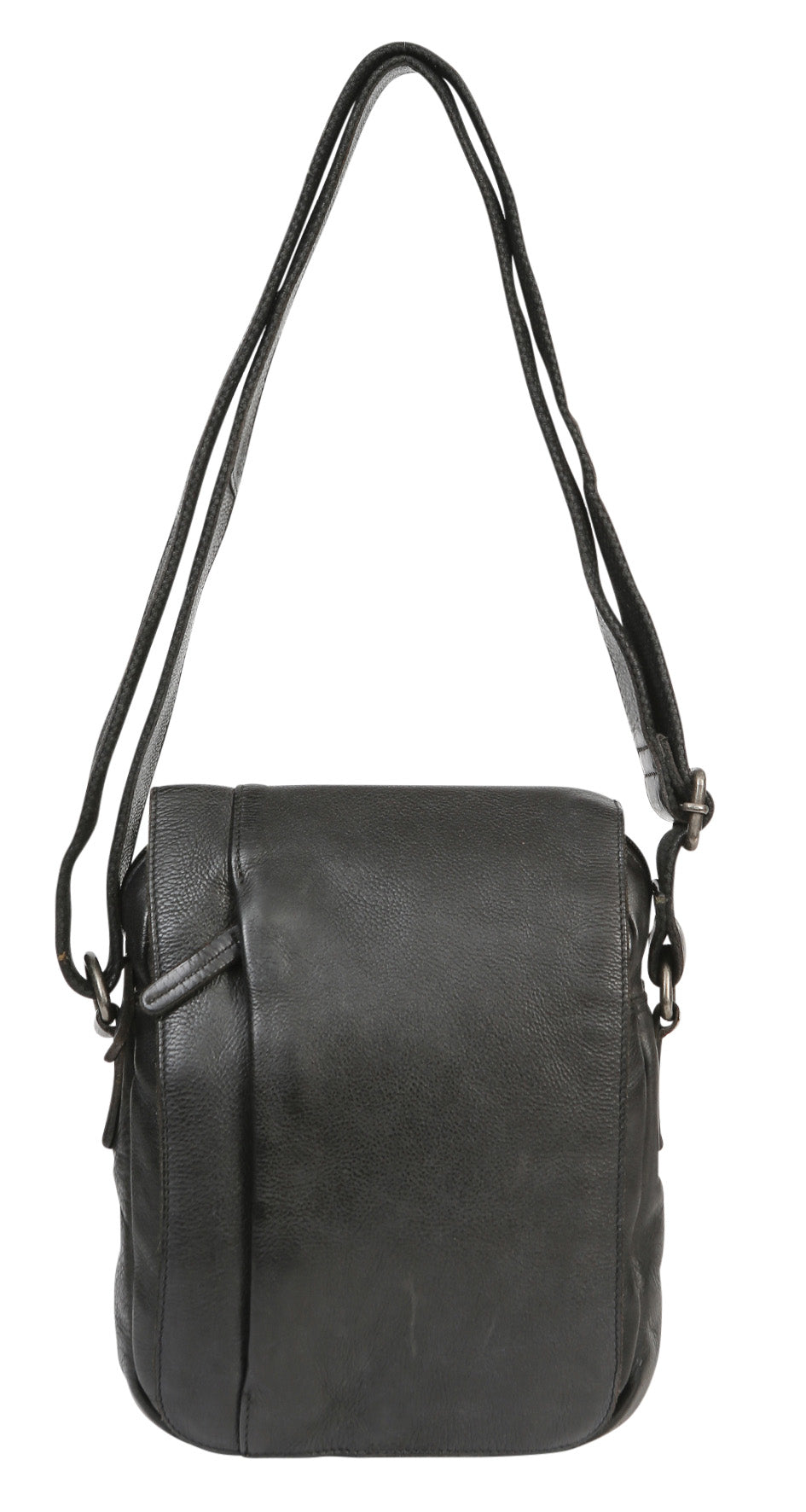 Men's vintage crossbody bag- Mens leather Bags - Cavalli
