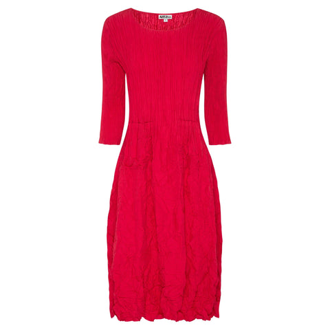 3/4 Sleeve Smash Pocket Dress - Plain Colours |